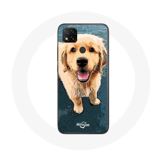 Coque Xiaomi Redmi 9C golden retriever Chiot