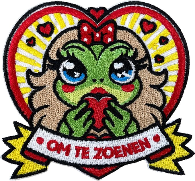 Fjesta© Oeteldonk embleem - Om te zoenen