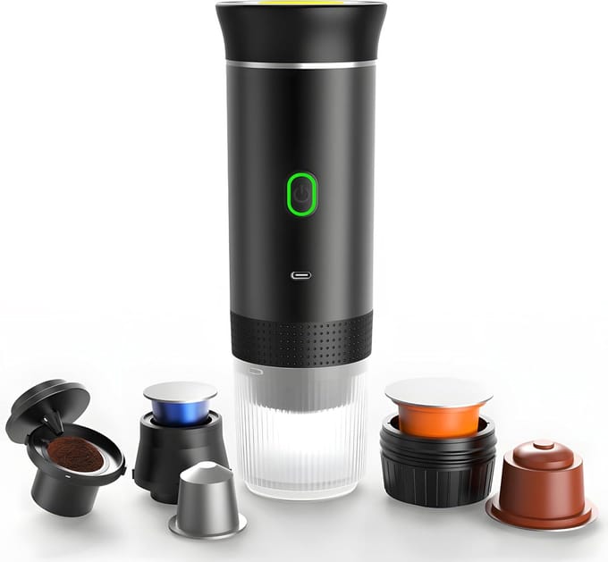 Draagbare Koffiemachine - Koffiezetapparaat Auto - Compact -