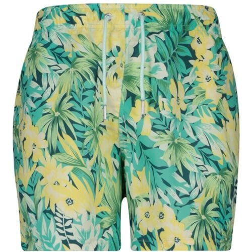 Gant Swim Short Vibrant Floral Pattern Tropic Blue / male