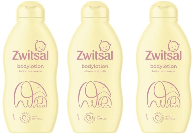 Zwitsal Bodylotion - Baby - 3 x 200 ml