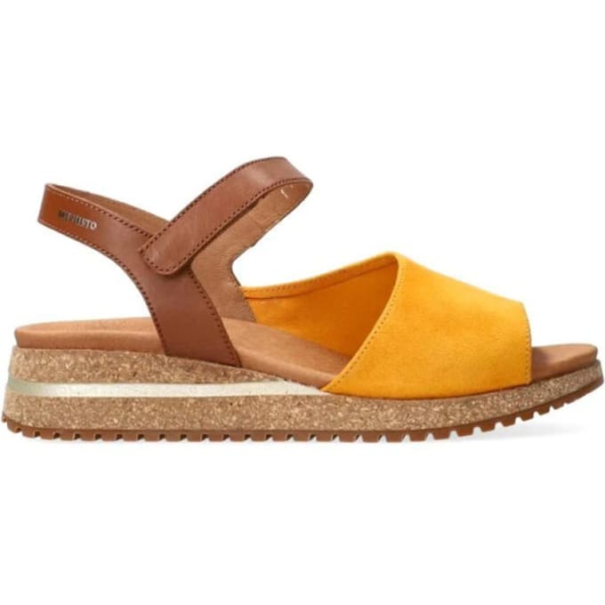 Mephisto Joy - dames sandaal - Oranje - maat 35 (EU) 2.5 (UK)