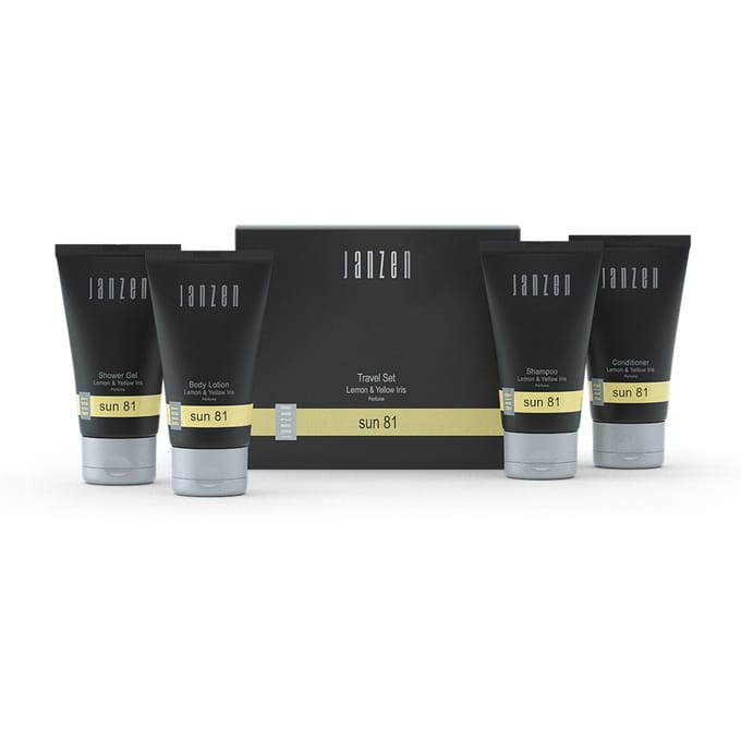 Janzen Sun 81 Travel Set Lemon & Yellow Iris
