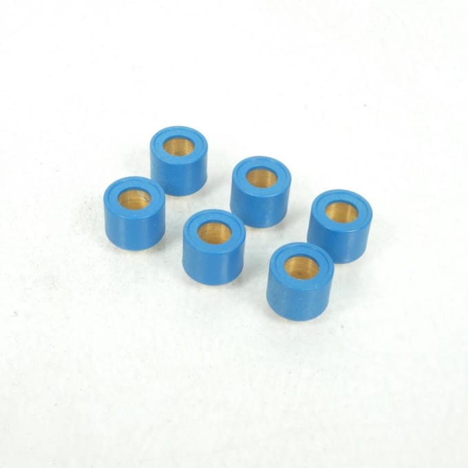 Variateurrol 15x12 4Grs blauw voor scooter MBK 50 Nitro Nieuw
