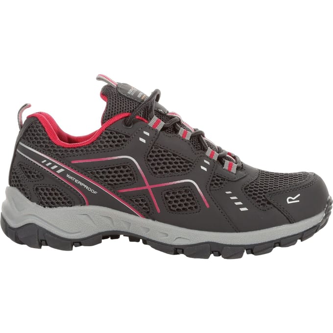 Regatta Dames/Dames Vendeavour Wandelschoenen (Graniet/Roze toverdrank)