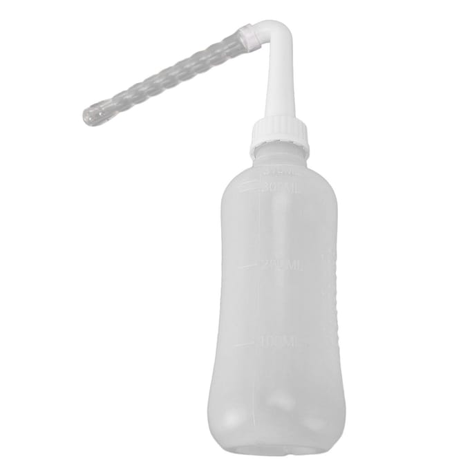 Neti Pot Sinus Spoelfles Silicone ABS Handmatig Neuswasreiniger Neusirrigatiefles voor gray