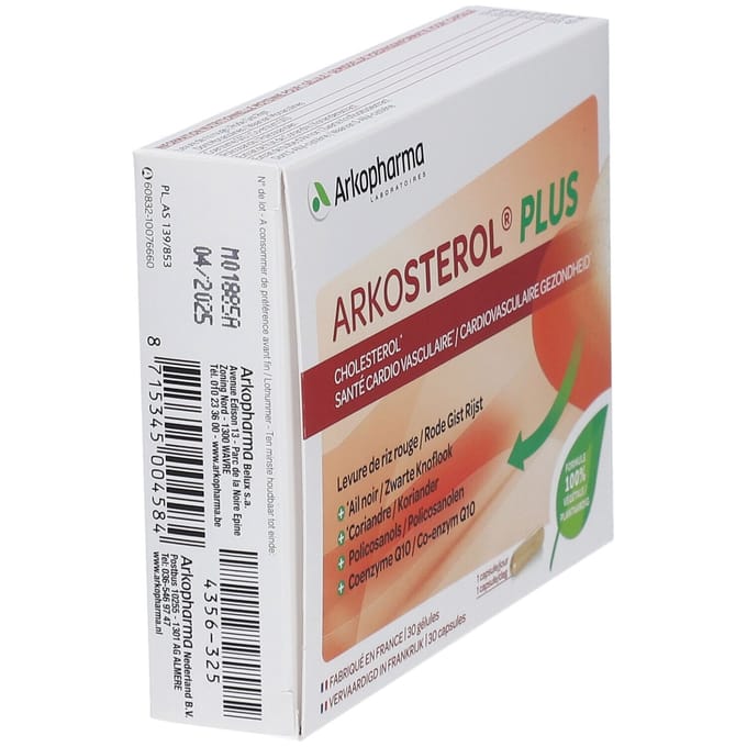 Arkosterol Akosterol plus 30 Capsules