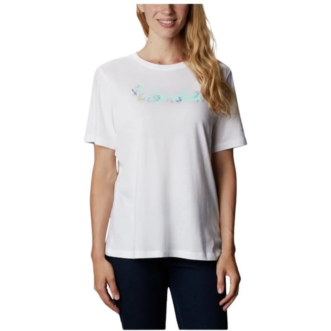 Dames-T-shirt Columbia Bluebird Day Relaxed Crew Neck