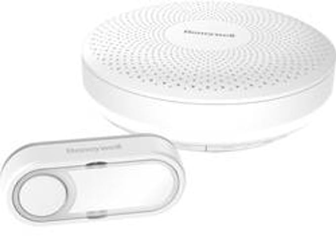 Honeywell Home DCR313S Complete set voor Draadloze deurbel Met naambord