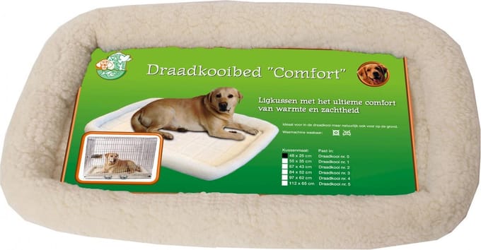 Draadkooibed Comfort Ivoor 84x52 cm