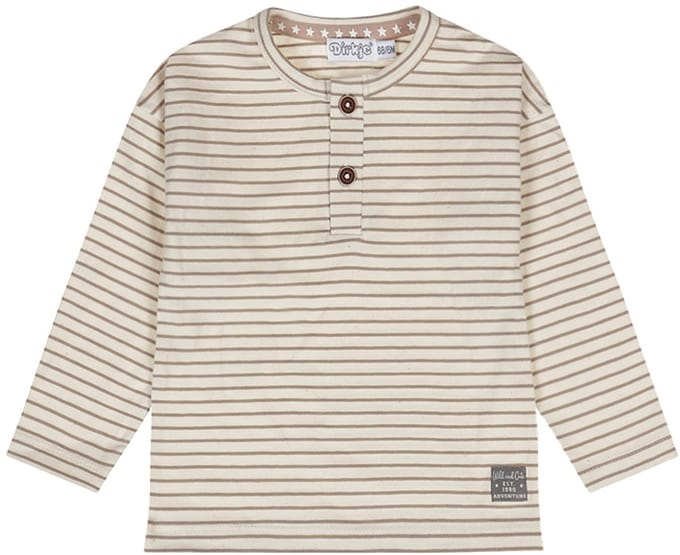 Dirkje Stripes T-shirt - Maat 56 - Offwhite