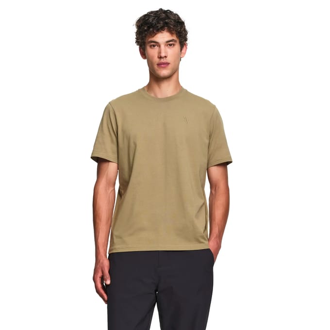 T-shirt half-thick met borduursel bird Aigle