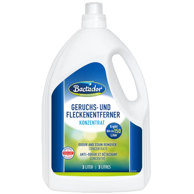 3 liter concentraat Bactador geur- en vlekverwijderaar kat