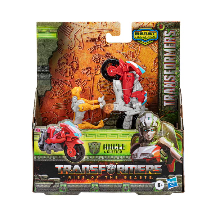 Transformers bouwset dubbele wapens met 2 cijfers Hasbro