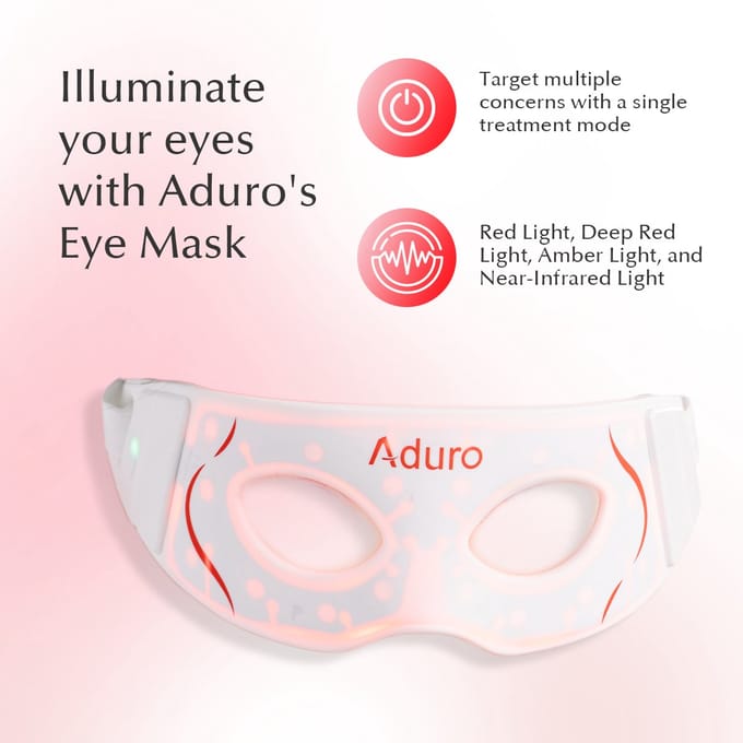 Aduro LED Oogmasker