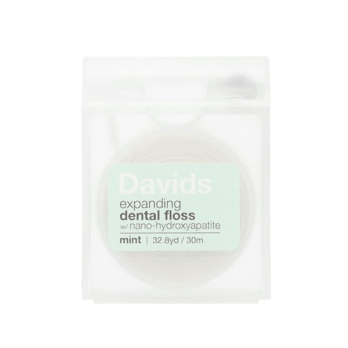 Fil dentaire extensible Davids, menthe, 32,8 m (30m) white