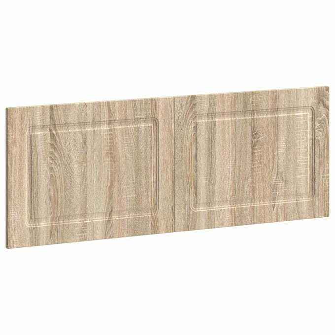 vidaXL - Wandgemonteerd - Hoofdbord - UTRECHT - Sonoma - Eiken - Bewerkt - hout