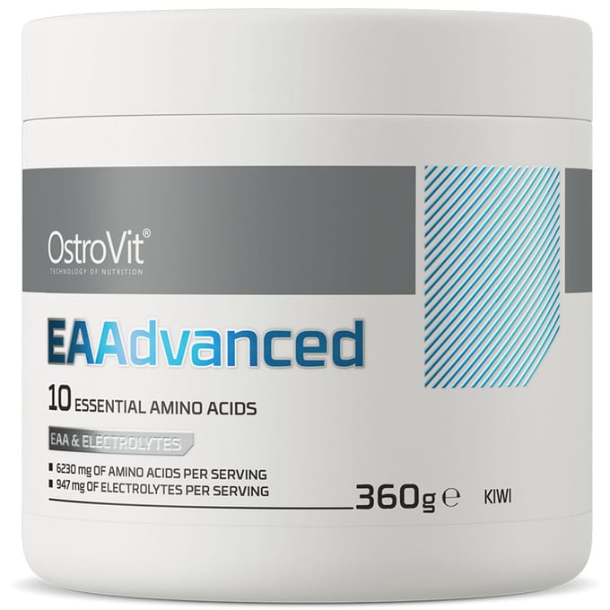 OstroVit - EAAdvanced - 360 g - Kiwi smaak - Laboratory-confirmed quality - Complete ondersteuning met EAA, BCAA, elektrolyten en vitaminen!