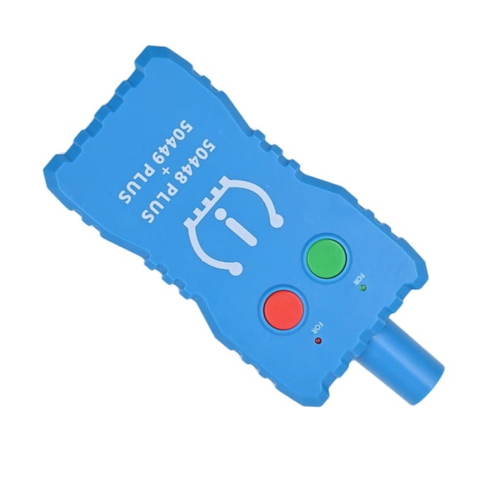 Outil de réinitialisation TPMS Outil d'apprentissage de réinitialisation de capteur de pression de pneu avec double fréquence 315 MHz 433 MHz Puce améliorée Remplacement blue