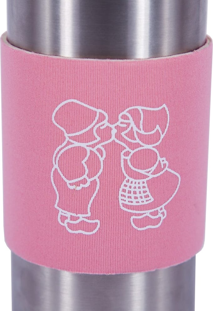 Tulper - Thermosfles Sleeve - Roze Kus