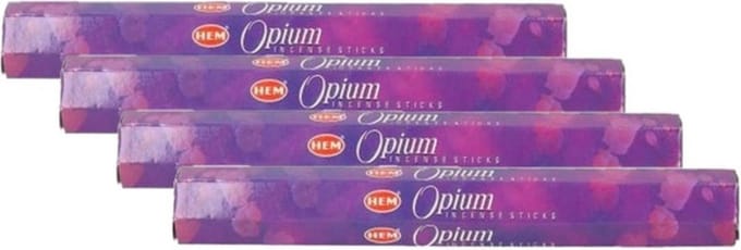 HEM Wierook Opium- 160x wierookstokjes - geurstokjes - Oosters
