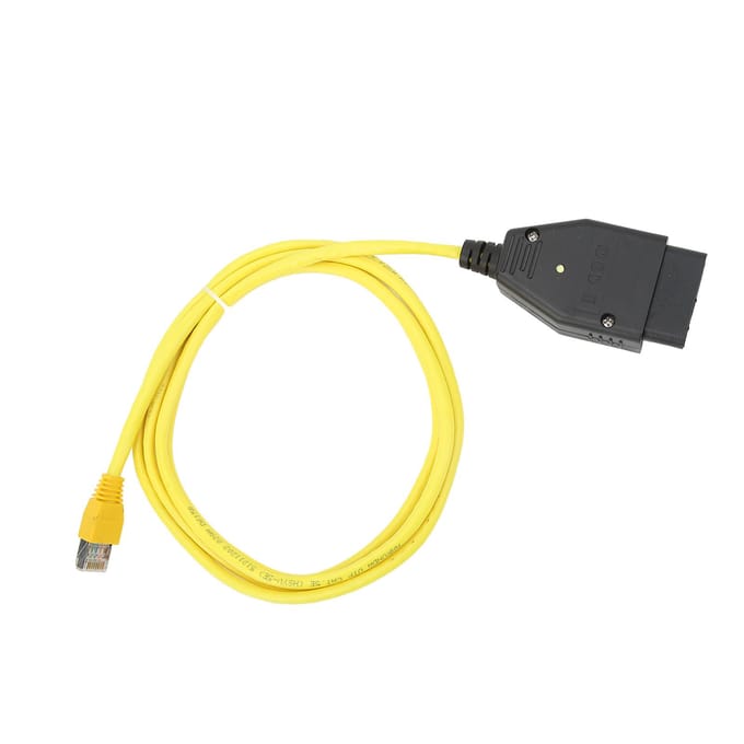 Ethernet naar OBD2 Interfacekabel voor ESYS ENET Datalijn Modules Verbergen Programmeren Diagnostisch Hulpmiddel yellow