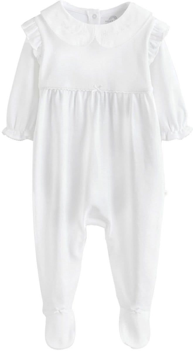 Next - Meisjes - Feestelijke babypyjama - Wit