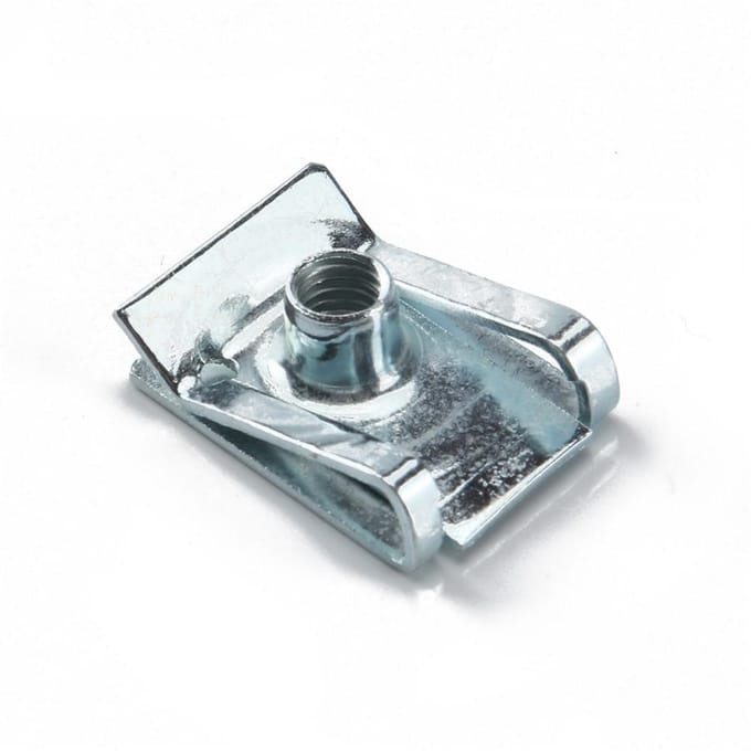200 Stuks U Noten M4 M5 M6 M8 Spits Clips Autodeur Panel Trim Snelheid Bevestigingsmiddelen Schroeven white