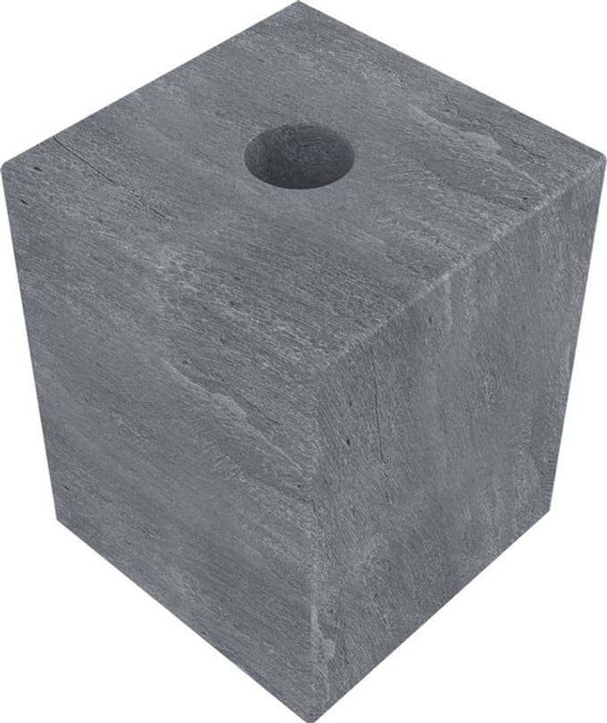 Natuursteen sokkel 20x20x25 cm