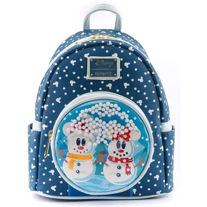 Meisjesrugzak Loungefly Disney Snowman Mickey Minnie
