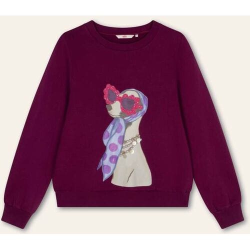 Oilily Hipper Sweater- maat3XL Magenta Paars