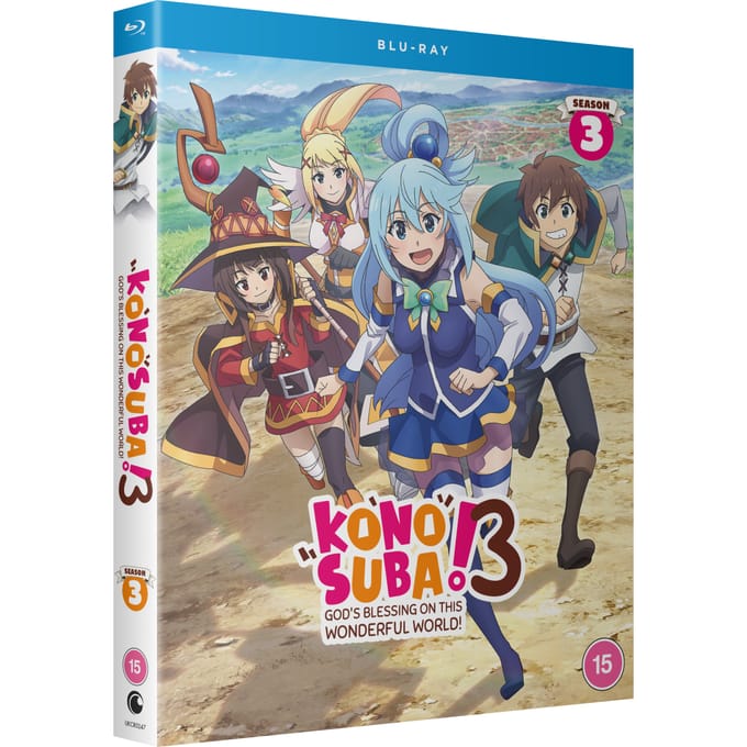 KonoSuba : God's Blessing On This Wonderful World - Seizoen 3 - Blu-ray - Import