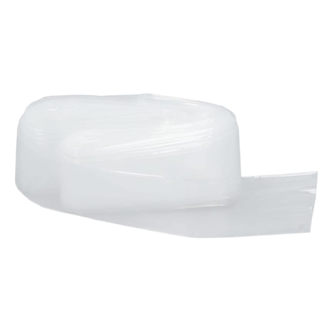 Worstvulset van voedselveilig plastic, oneetbare hamworst, keukenaccessoires voor L white