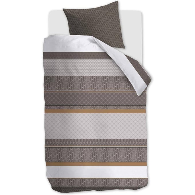 Beddinghouse Lacie dekbedovertrek - Eenpersoons - 140x200/220 - Naturel