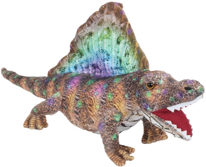 PIA Soft Toys - Pluche Knuffeldier - Dimetrodon - 55 cm