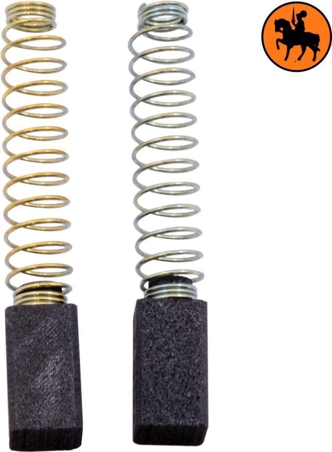 Koolborstelset voor Black & Decker GS330C - 6,3x6,3x11mm