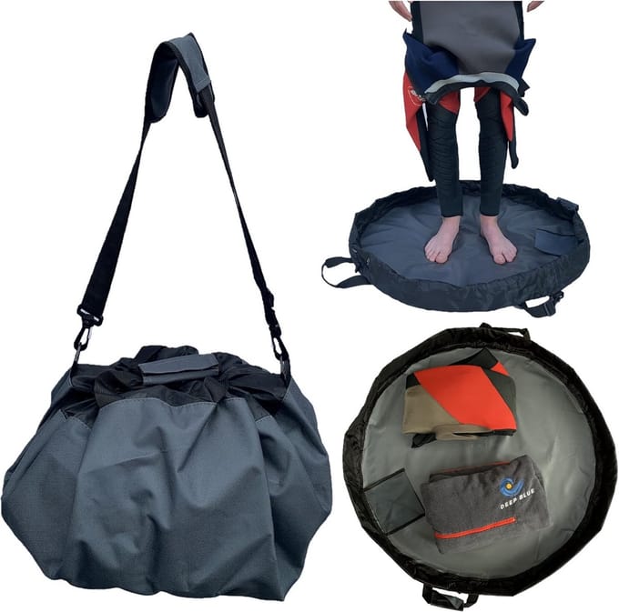 Waterdichte Aankleedmat Tas voor Wetsuit: Duurzaam en Ruim