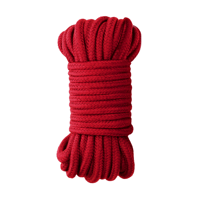 Ouch! Japans Bondage Touw voor Stoute Spellen - 10m - Rood