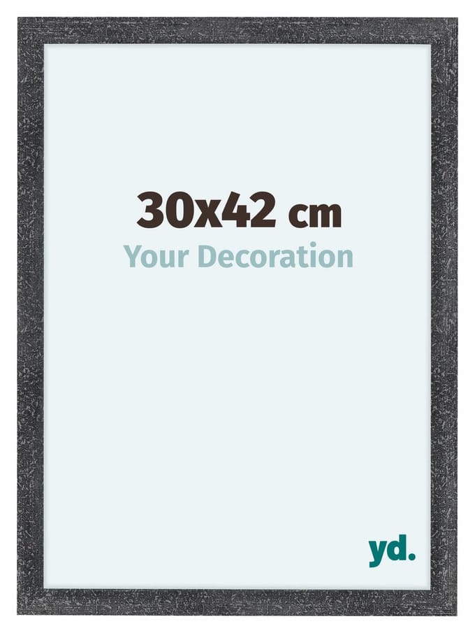 Your Decoration - Fotolijst 30x42 cm - MDF - Grijs Geveegd - Como