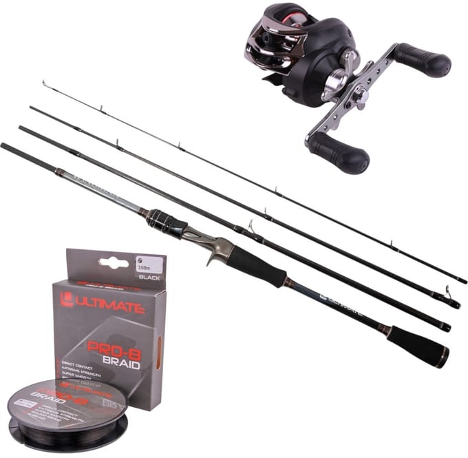 Wingman Travel Cast Combo 2,10m - Baitcaster Hengel