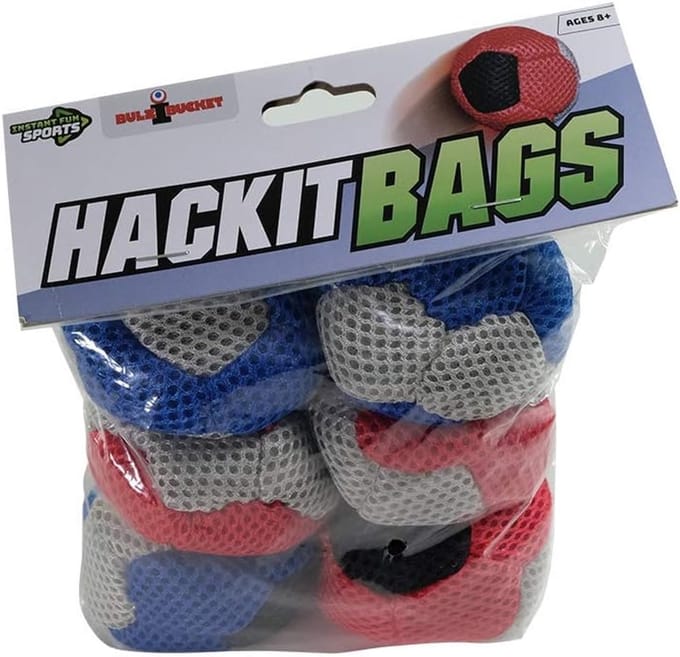 Hacky Zakken - Jongleerballen - Spel & Jongleren - Handgeweven - 8 Stuks