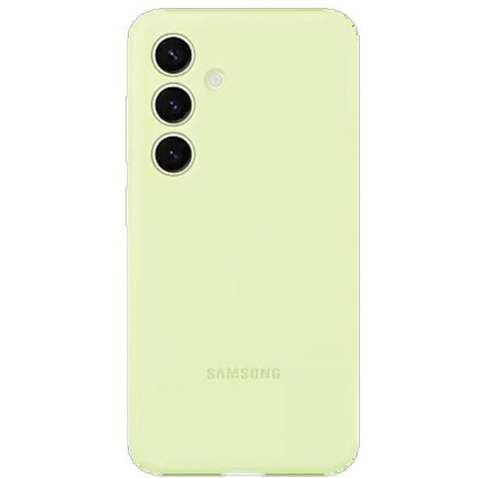 Samsung Silicone Case - Geschikt voor Samsung Galaxy S24 Plus - Light Green