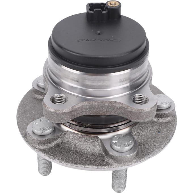 Roulement de moyeu de roue arrière 1940365 5 trous de goujons Structure solide Alliage d'aluminium Remplacement pour Mondeo Mk5 2014 2019 gray