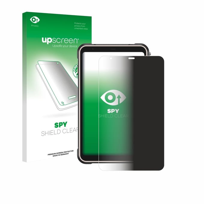 upscreen - privacy screenprotector voor Ulefone RugKing Pad Pro - Folie Beschermfolie Blauwlichtfilter