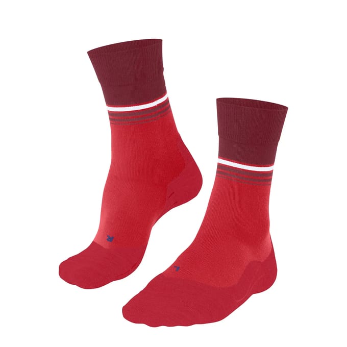 FALKE RU4 Cool anti-blaar functioneel materiaal hardloopsokken heren rood - maat 44-45