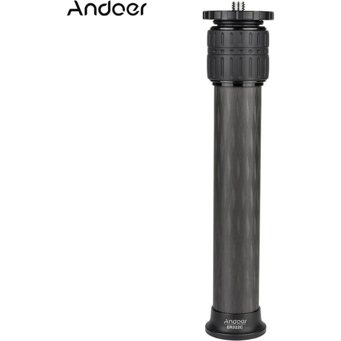ER322C 32 mm buisdiameter koolstofvezel statiefverlenger 2-delige middenkolomverlenging 22mm gray