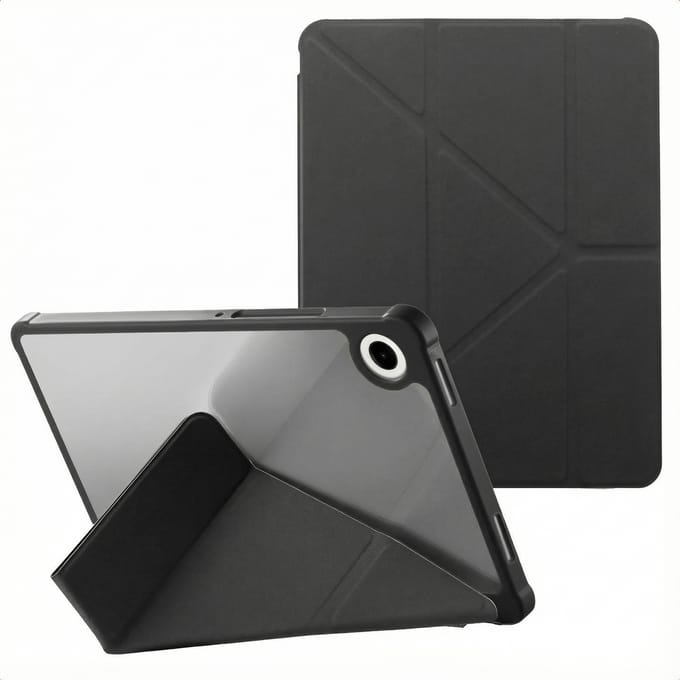 imoshion Tablet Hoes - Geschikt voor Samsung Galaxy Tab A11 Plus - Bookcase- Zwart