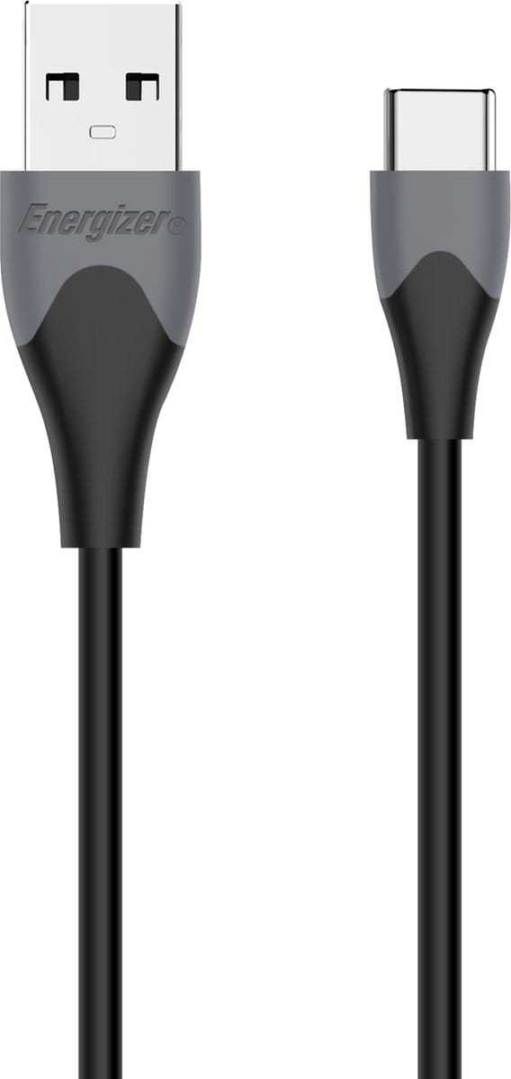 Energizer C610CGBK USB naar USB-C Tweekleurige Kabel 1.2m