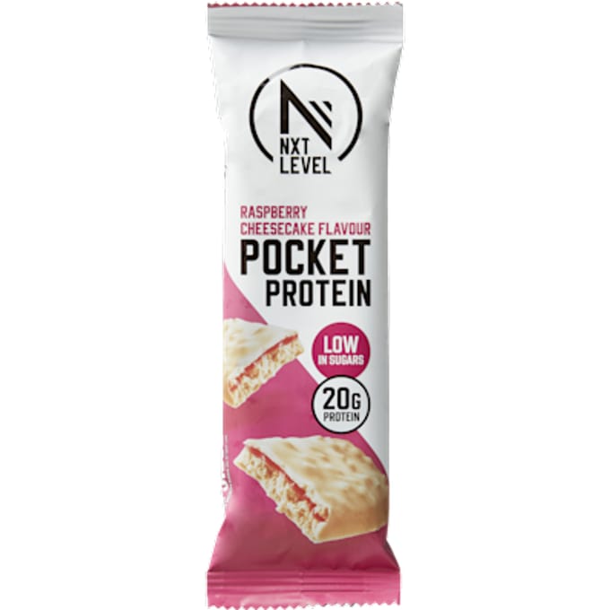 Pocket Protein Raspberry Cheesecake