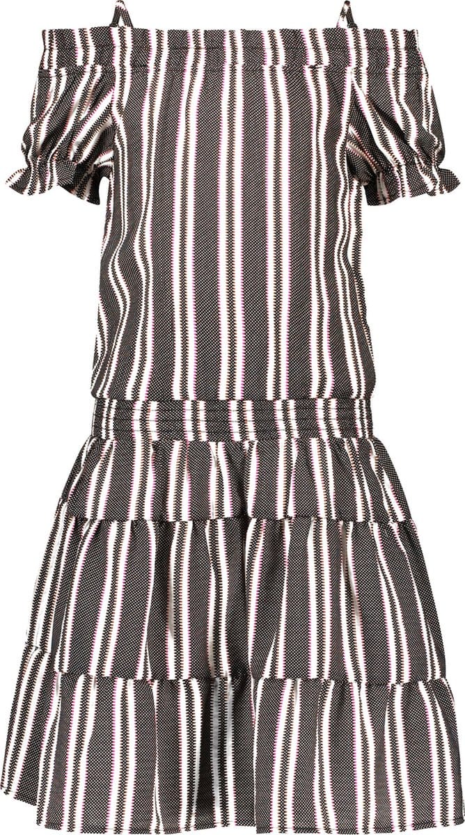 B.Nosy Brilliant Check Meisjes Jurk - Maat 104